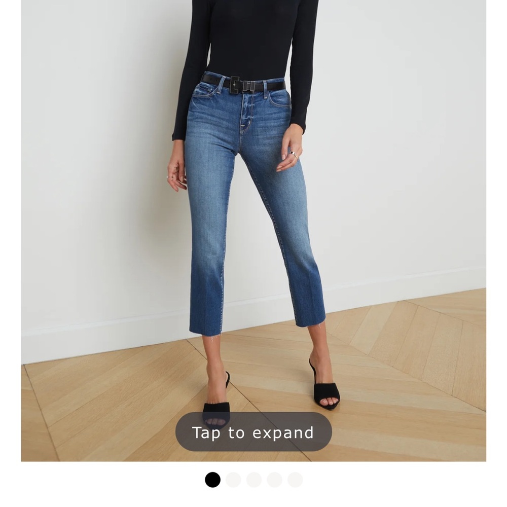 L’agence sada cropped slim in century size 28